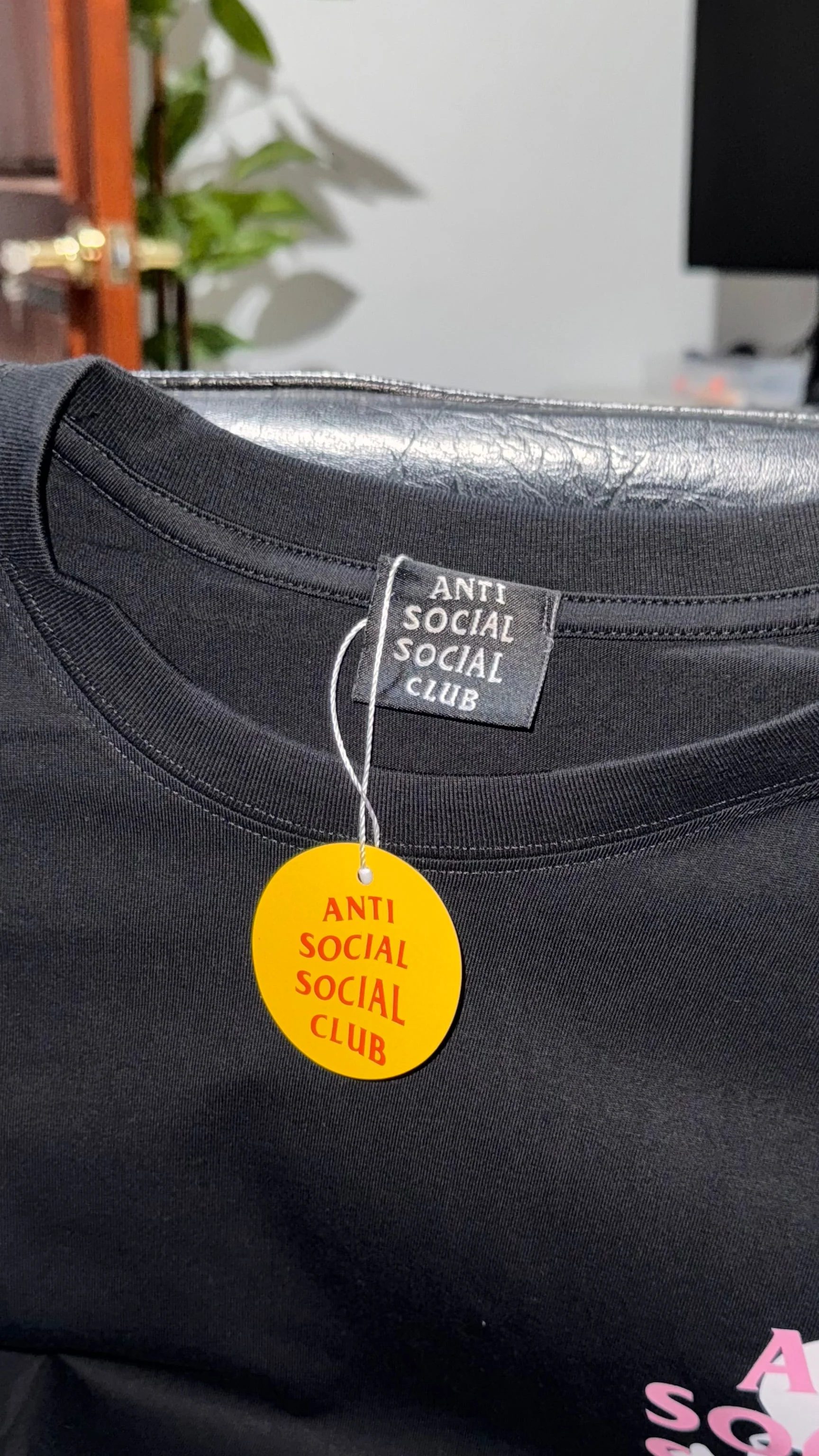 Anti Social Social club Pink/Black - Image 4