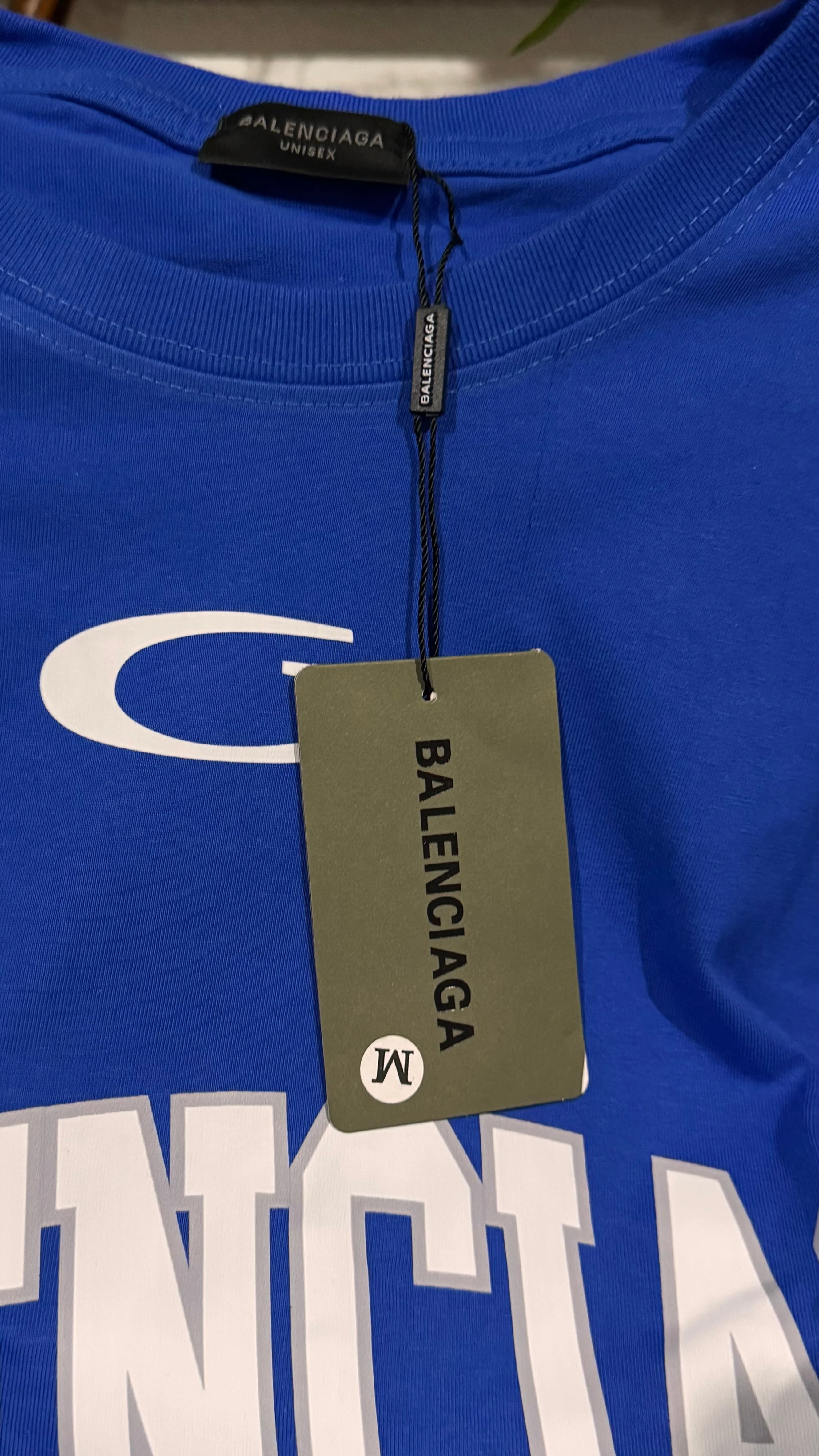Balenciaga Blue Tee - Image 5