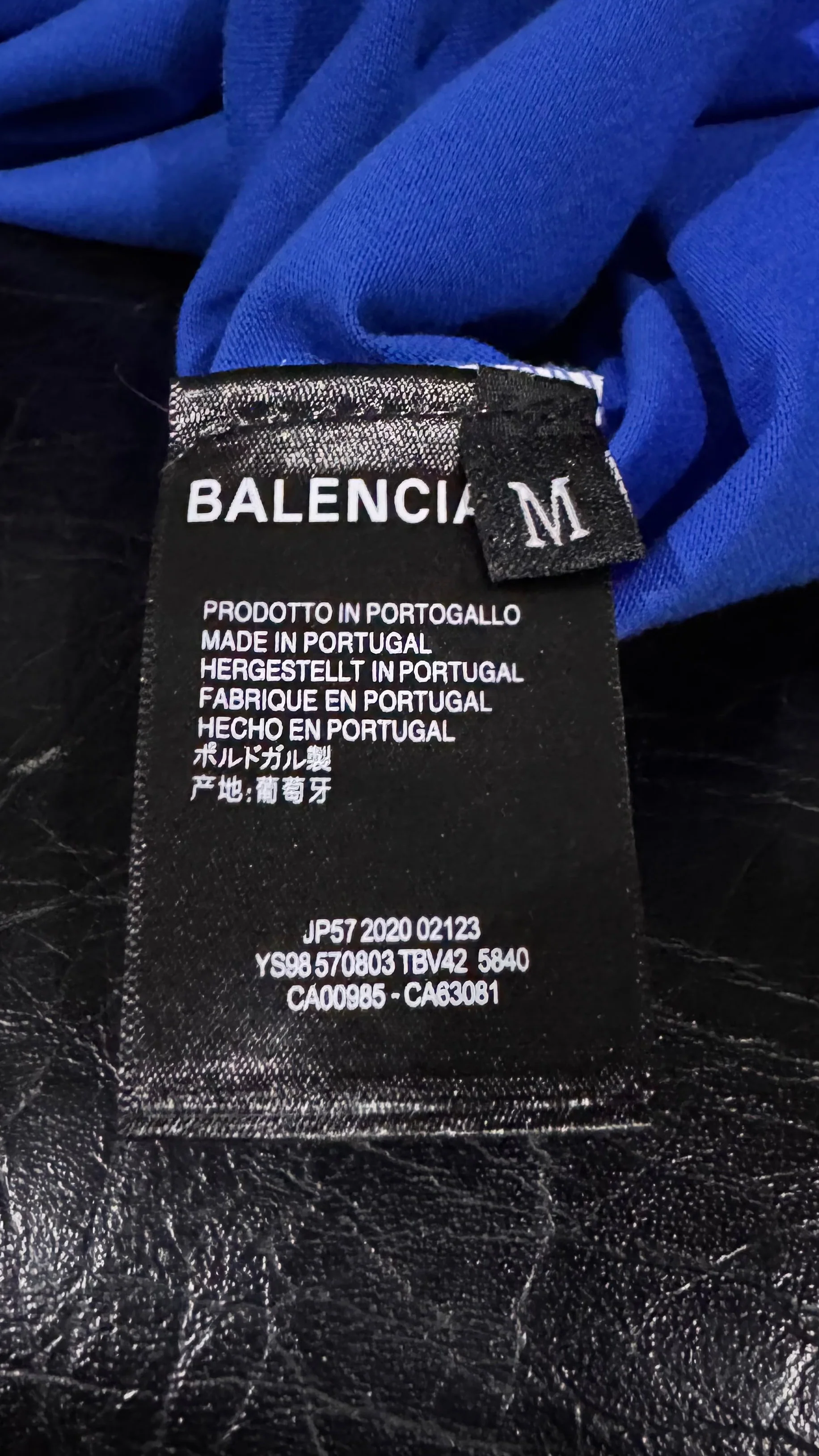 Balenciaga Blue Tee - Image 6