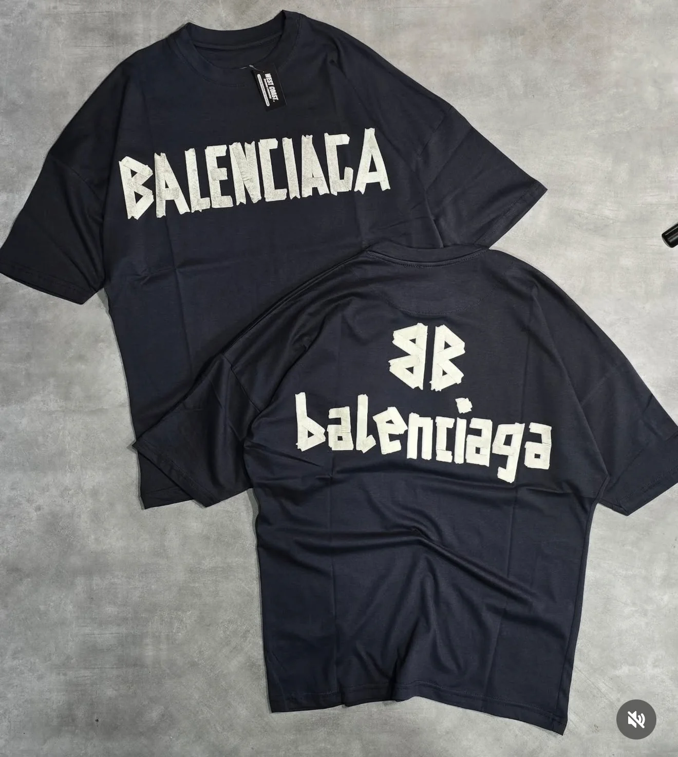 Balenciaga Logo black - Image 3